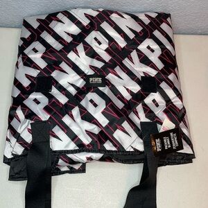 Victoria Secret Blanket VS Pink Packable Blanket Travel Blanket 🆕️ VS Blanket